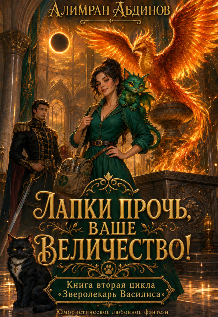 Обложка «Лапки прочь, ваше величество!» - Алимран Абдинов
