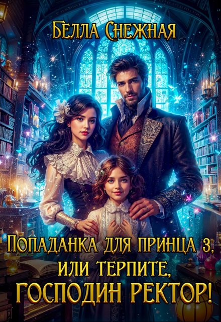 Обложка «Попаданка для принца 3, или Терпите, господин ректор!» - Белла Снежная