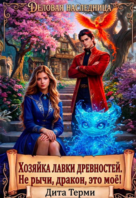 Обложка «Хозяйка лавки древностей. Не рычи, дракон, это моё!» - Дита Терми
