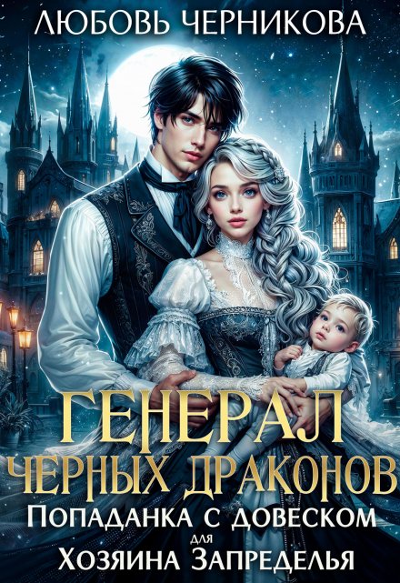 Обложка «Генерал черных драконов. Книга 1» - Любовь Черникова