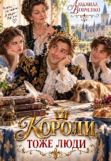 Обложка «Короли тоже люди» - Людмила Вовченко