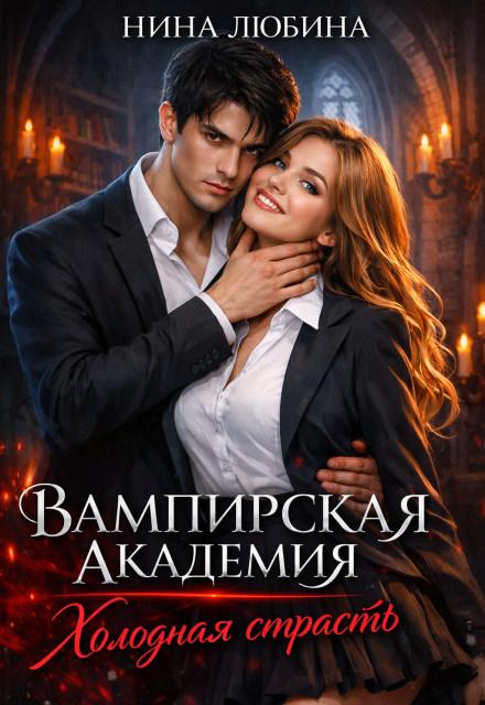 Обложка «Вампирская академия. Холодная страсть» - Нина Любина